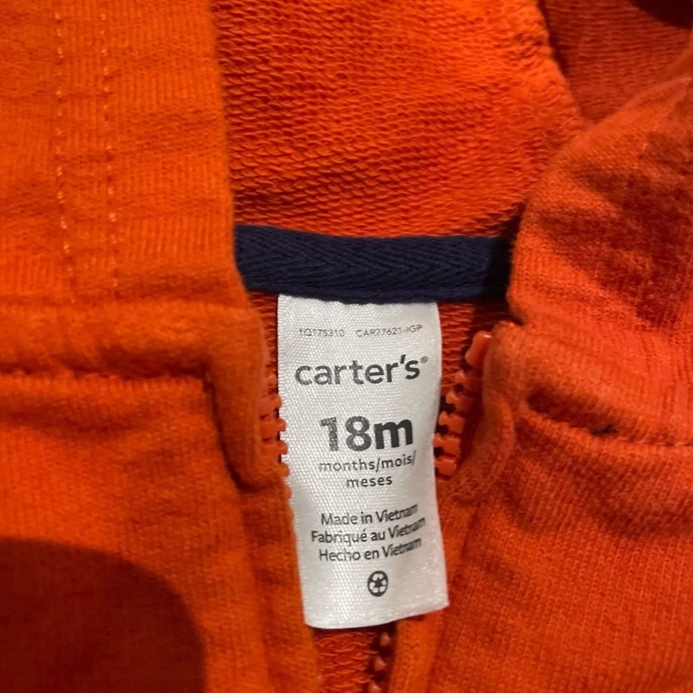 Carter's Vibrant Orange Kids Vest